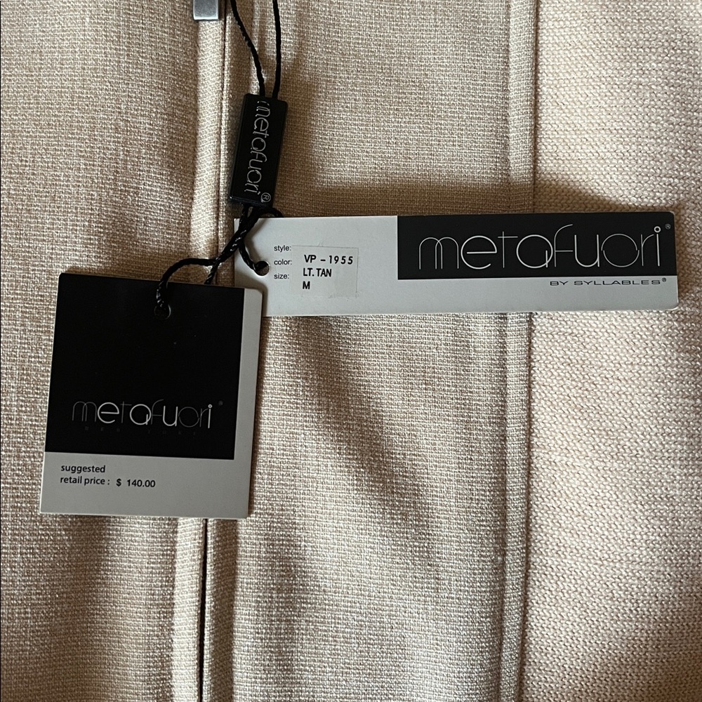 Mens blazer and pants by Metofuori New York - Picture 5 of 6